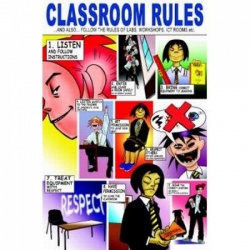 Classroom Rules Poster By Martin Baines